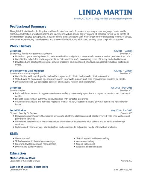 How To Include Volunteer Work On A Resume